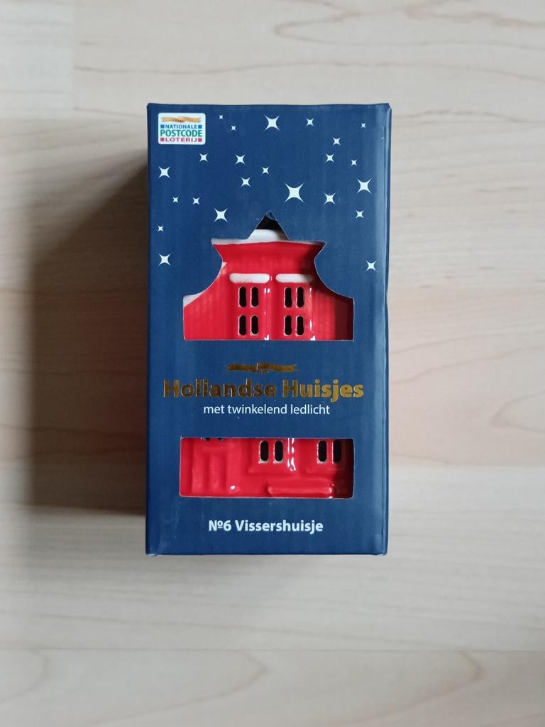 Postcodeloterij nr 6 Vissershuisje in nieuwstaat, Ophalen of Verzenden, Nieuw