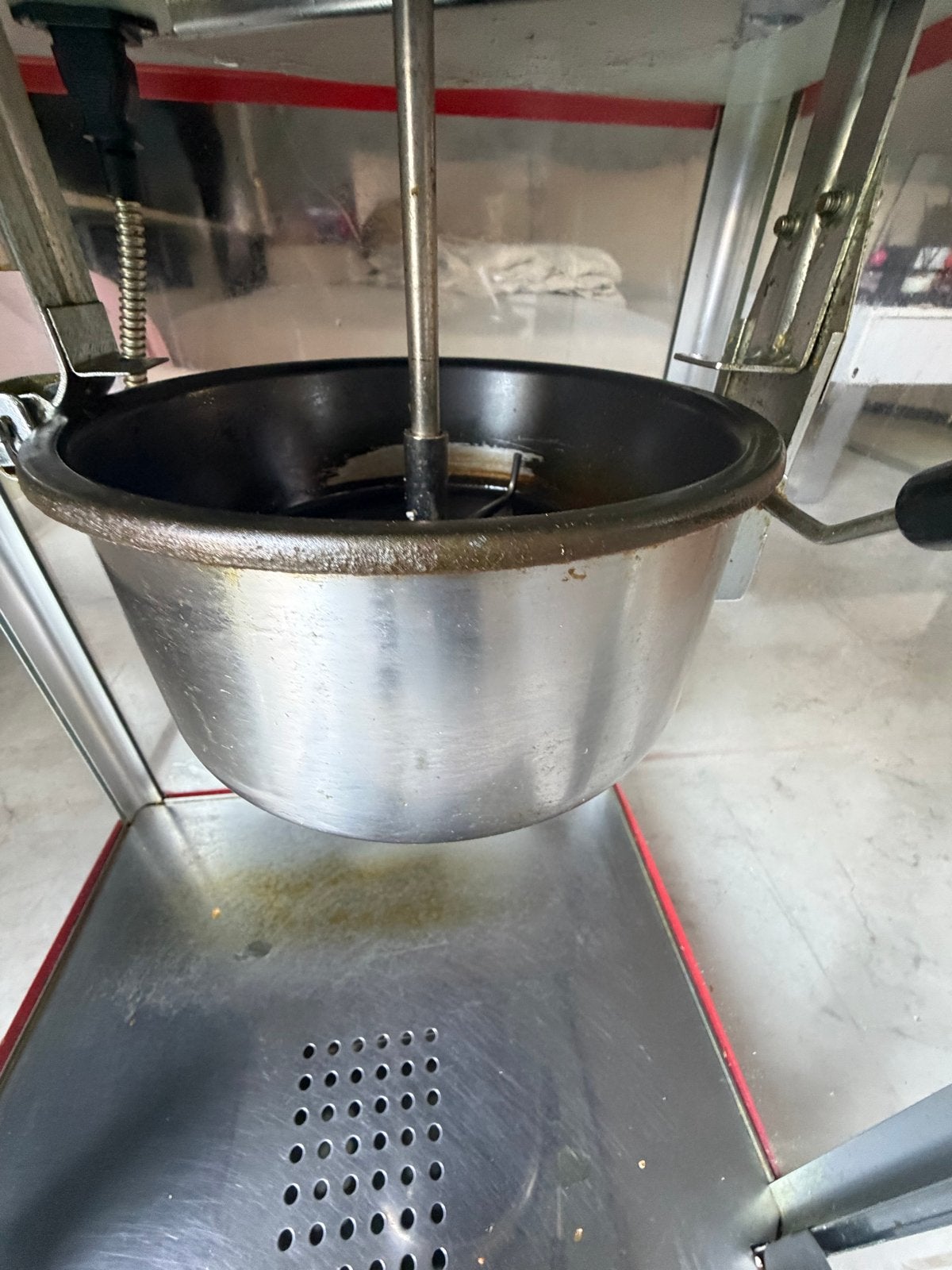 Professionele Popcornmachine - HCB Popcorn, Ophalen of Verzenden, Gebruikt