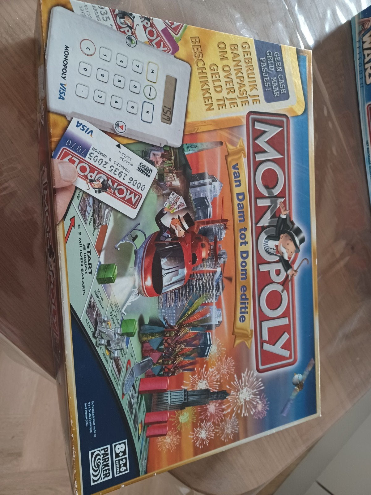 Monopoly van Dam tot Dom editie met VISA-bankpas, Ophalen