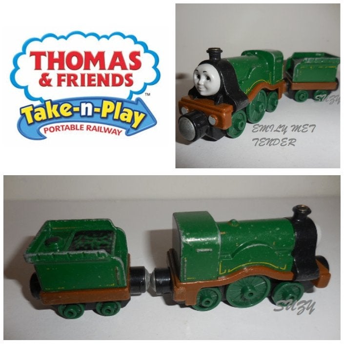 Thomas de Trein Take n Play, Emily met Tender, Ophalen of Verzenden, Gebruikt
