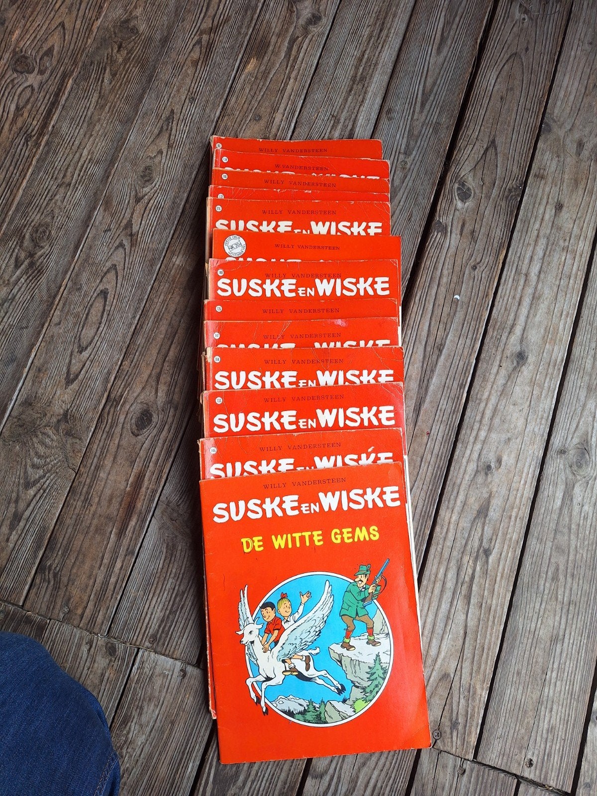 Suske en Wiske stripboeken - De Witte Gems en meer, Meerdere stripboeken, Ophalen of Verzenden, Gelezen, Willy Vandersteen