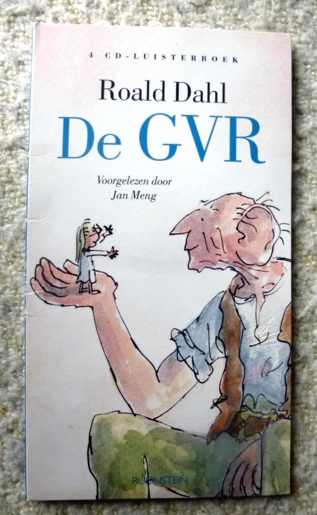 Roald Dahl 4cd, De grote vriendelijke reus - krasvrij, Boeken, Roald Dahl, Kind, Cd, Ophalen of Verzenden