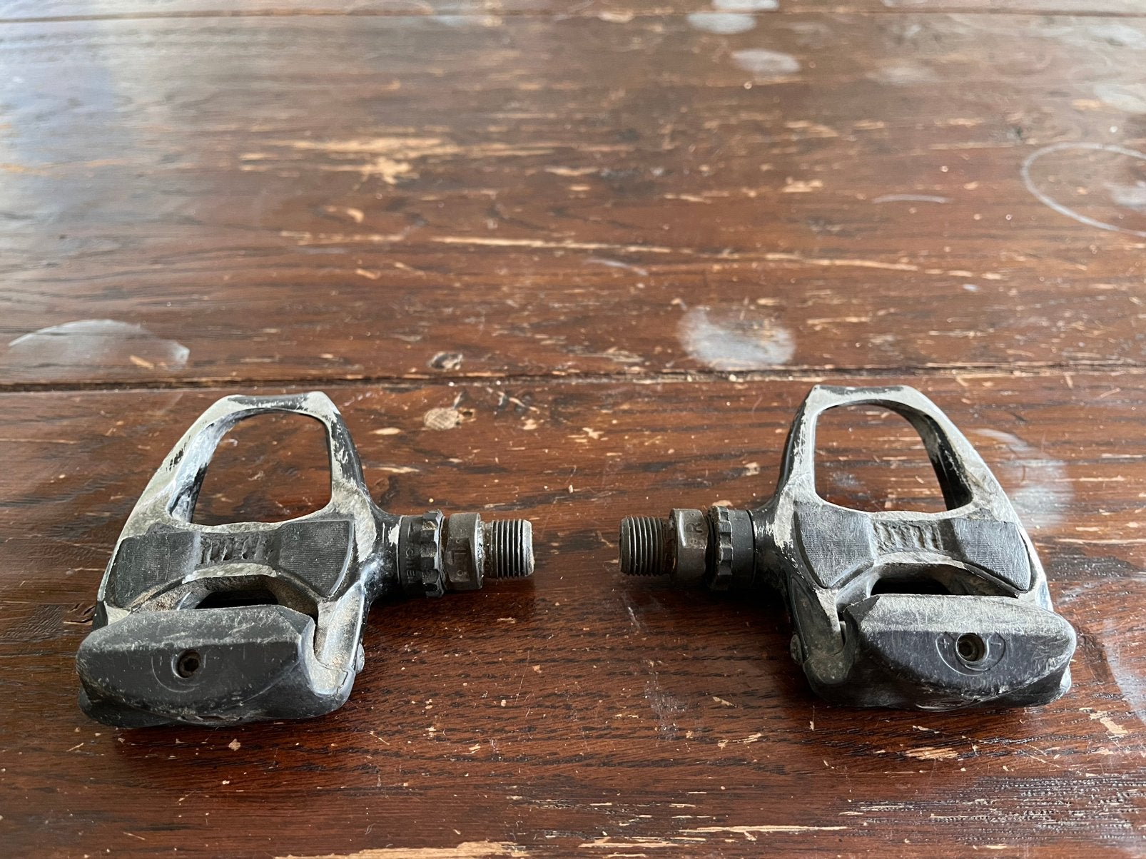 Shimano SPD-SL pedalen PD-R540, Crankstel of Pedalen, Gebruikt, Ophalen of Verzenden, Aluminium
