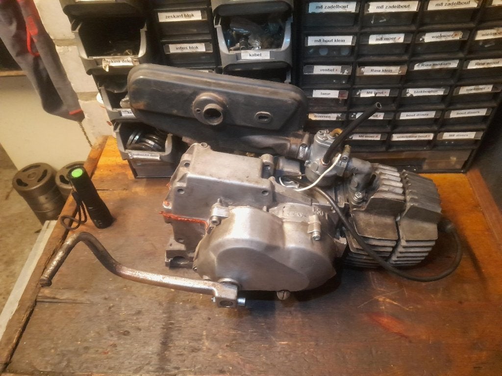 Puch Maxi MAGNUM kickstartblok, Fietsen en Brommers, Ophalen, Zo goed als nieuw, Blok