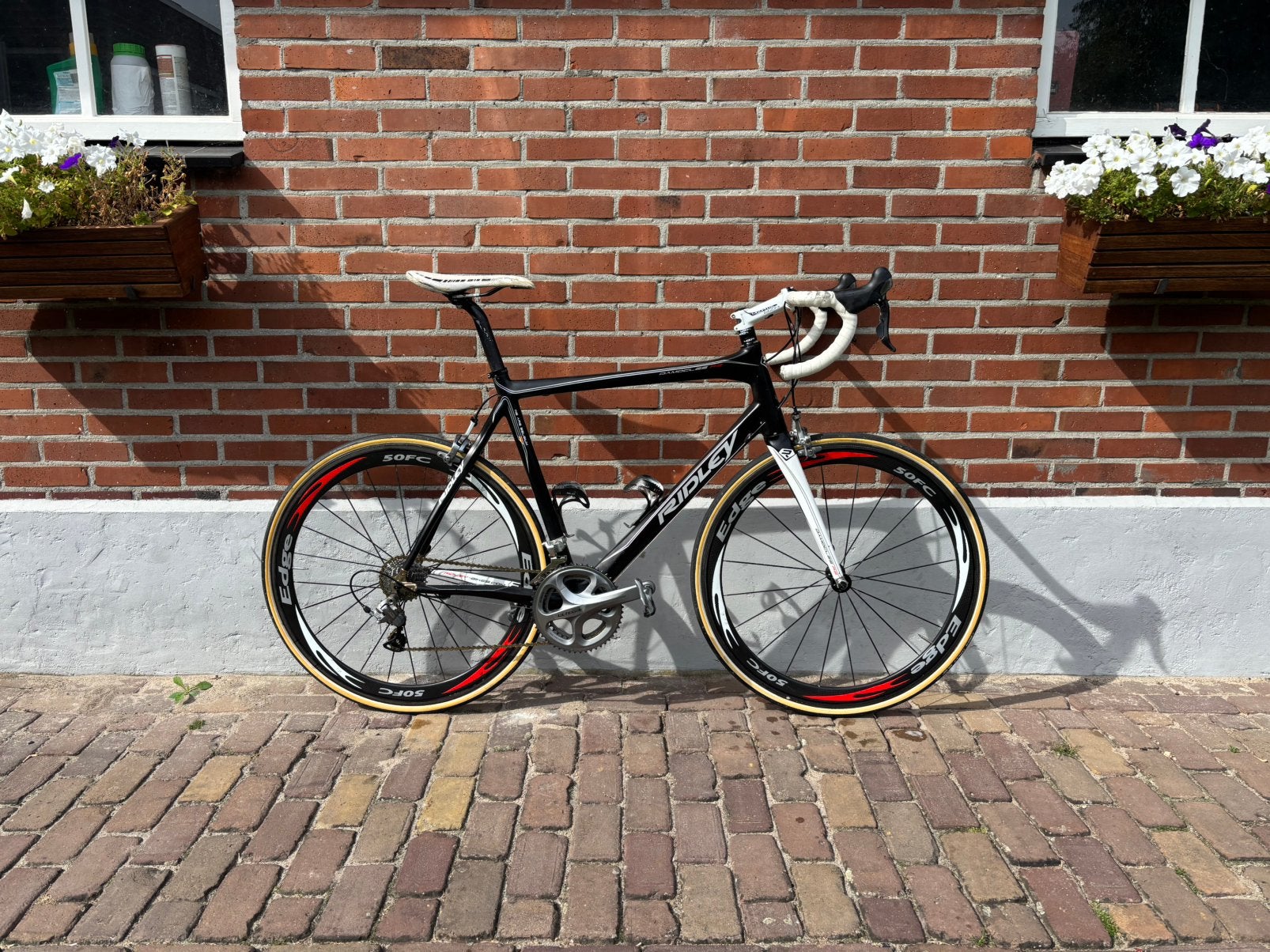 Ridley Damocles Carbon –Ultegra– Carbon wielen+extra wielset, Zo goed als nieuw, 57 tot 61 cm, Meer dan 20 versnellingen, Ophalen