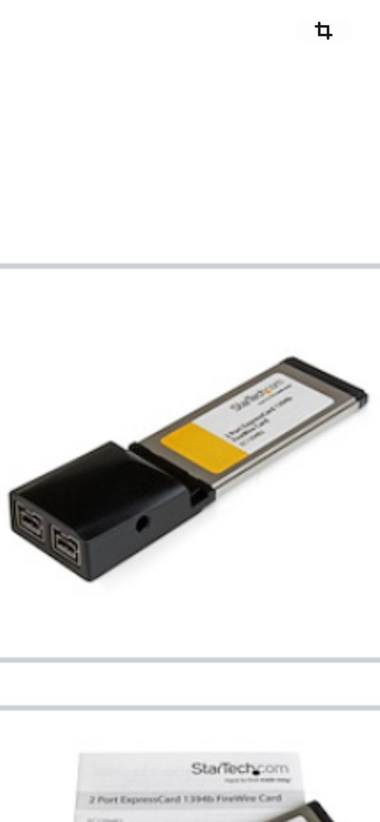 Te koop gevr. PCMCIA Firewirecard of Express Firewirecard, Ophalen of Verzenden, Zo goed als nieuw