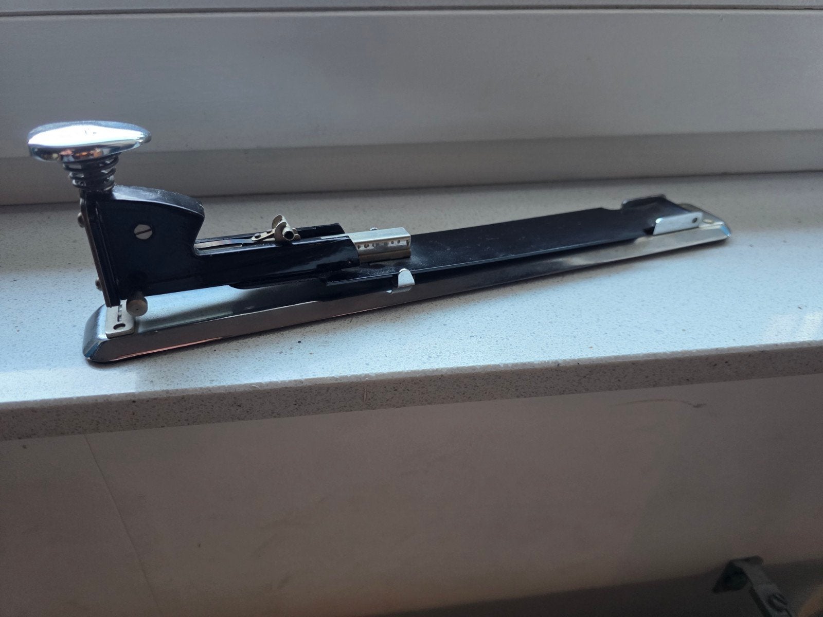 Vintage Nietmachine - Klassiek Kantooritem, Ophalen of Verzenden, Gebruikt