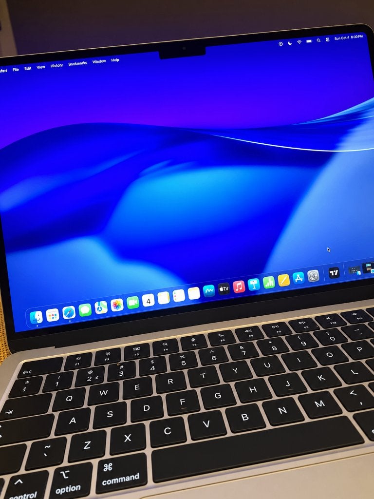 Foto 2 van Apple MacBook Air Apple M M4 Laptop (macOS Sequoia Blauw)