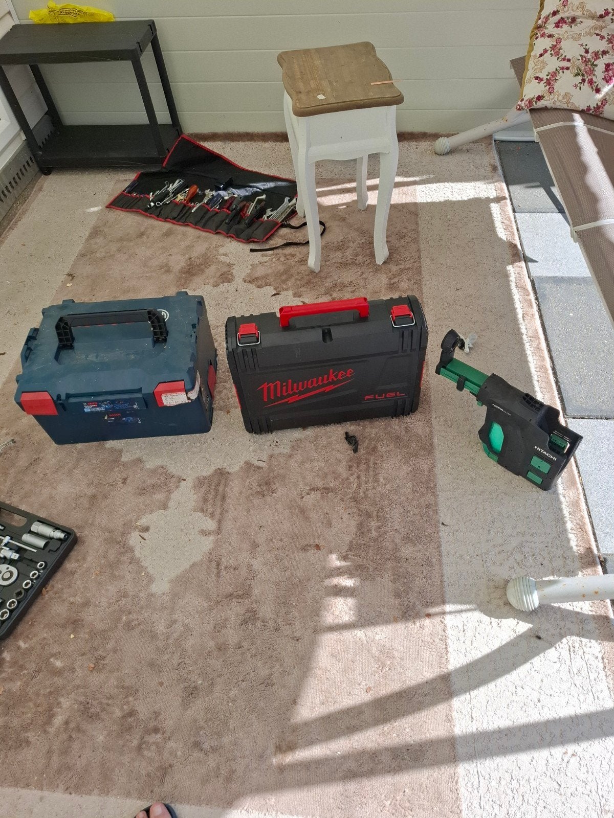 Milwaukee FUEL Koffer, Bosch L-Boxx en Hitachi HEPA filter, Ophalen of Verzenden
