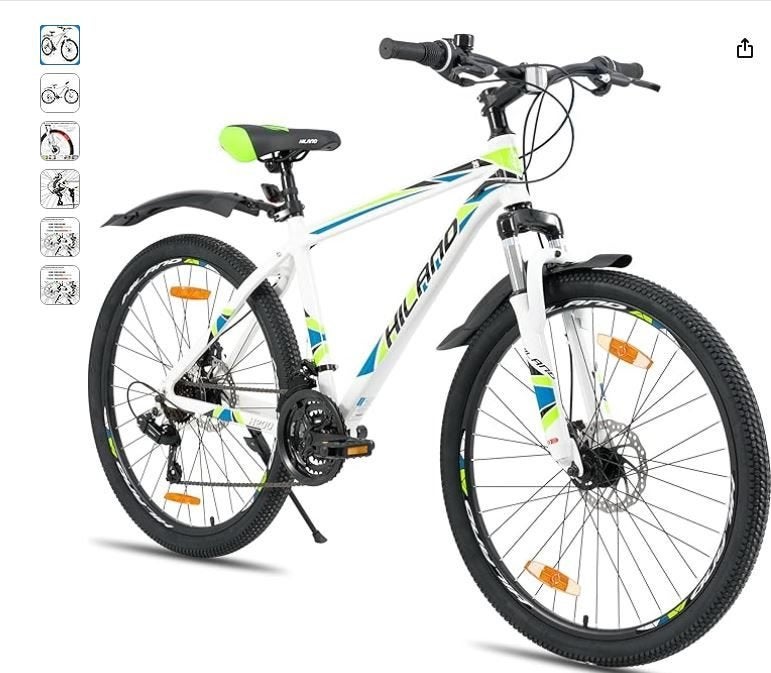 MOUNTAIN BIKE, Ophalen, Zo goed als nieuw, Schijfrem, Overige merken