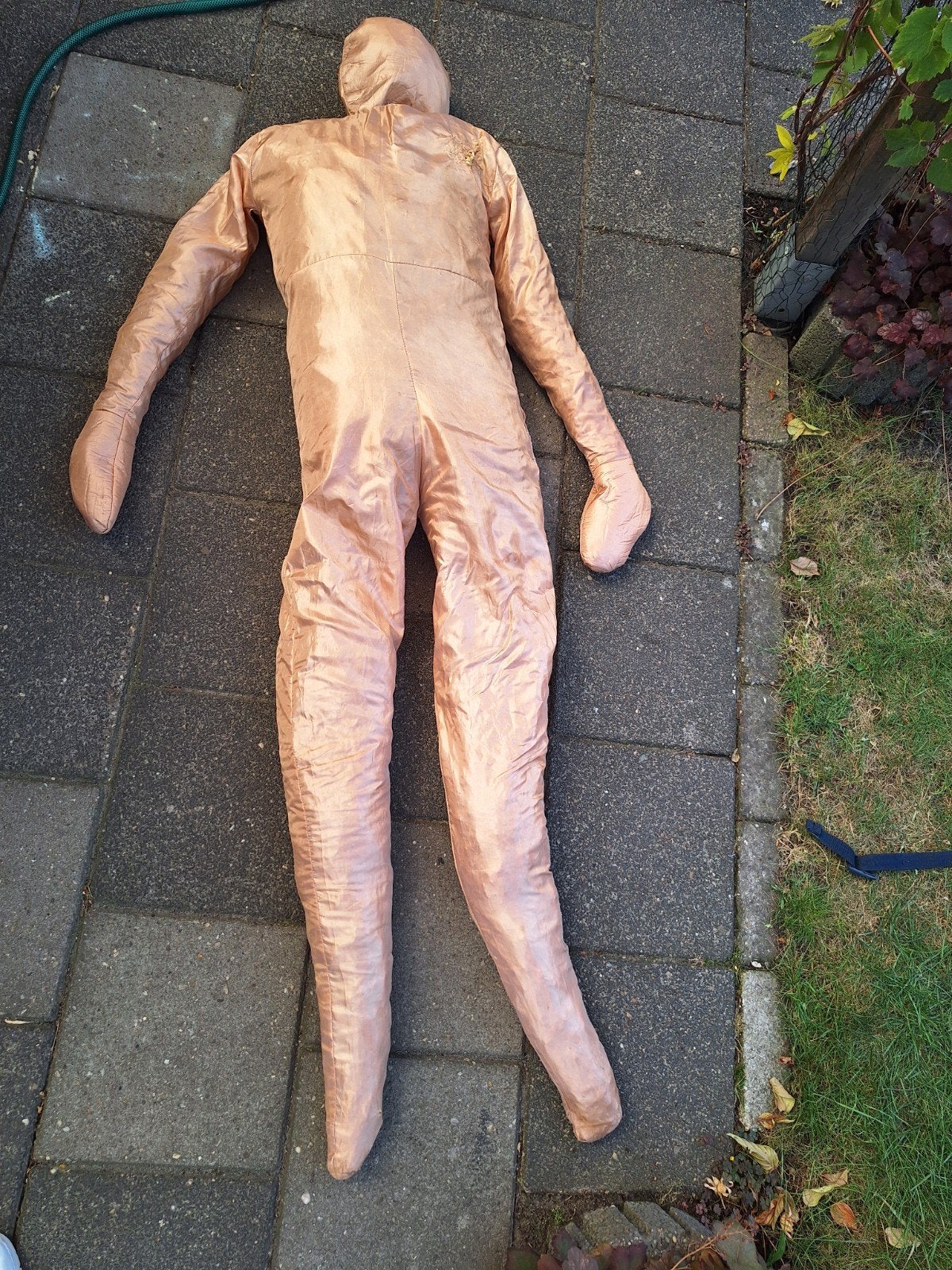 pop gevuld met stro/hooi Sarah/Abraham, Ophalen, Gebruikt