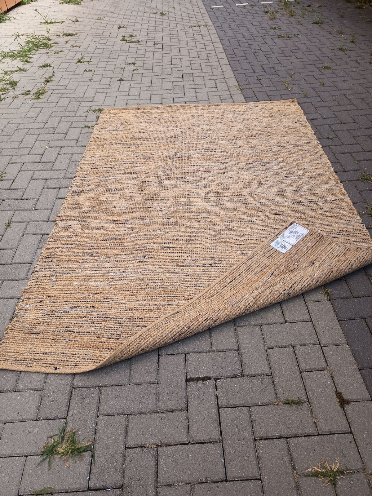 Rotan vloerkleed 230x164, Ophalen, Bruin, 150 tot 200 cm, 200 cm of meer