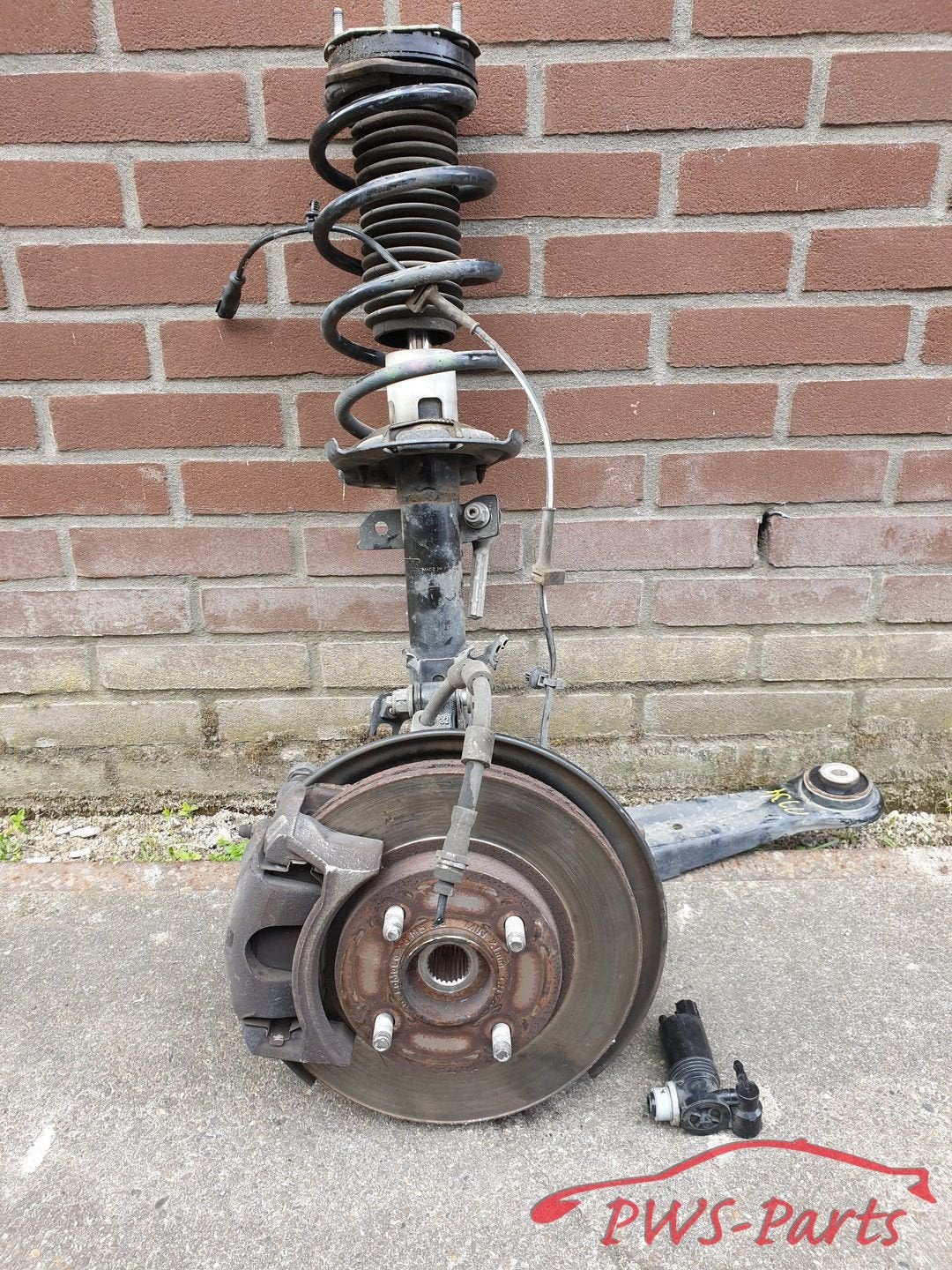FORD FIESTA MK7 1.0 ECOBOOST VEERPOOT WIELOPHANGING COMPLEET, Auto-onderdelen, Ophalen, Gebruikt, -, -