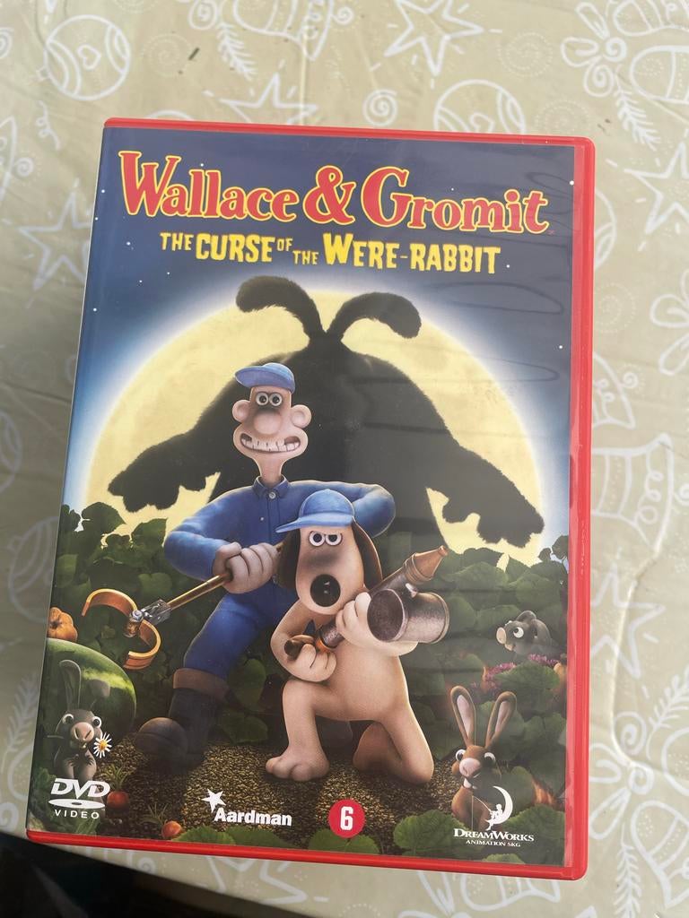 Wallace & Gromit: The Curse of the Were-Rabbit DVD, Europees, Gebruikt, Ophalen of Verzenden, Vanaf 6 jaar