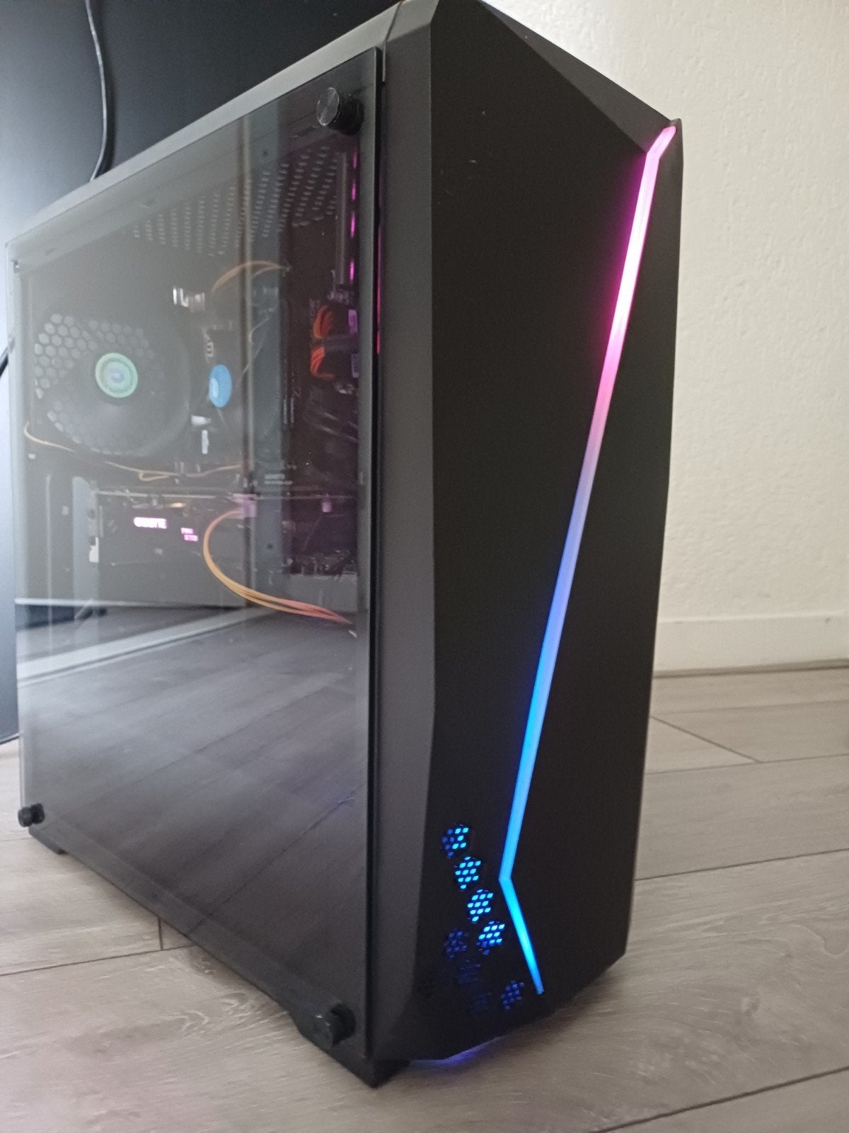 Gaming PC: i5-7600, 16GB DDR4, RX580 8GB, 500GB SSD, Ophalen of Verzenden, Zo goed als nieuw, Intel i5-7600, Gaming