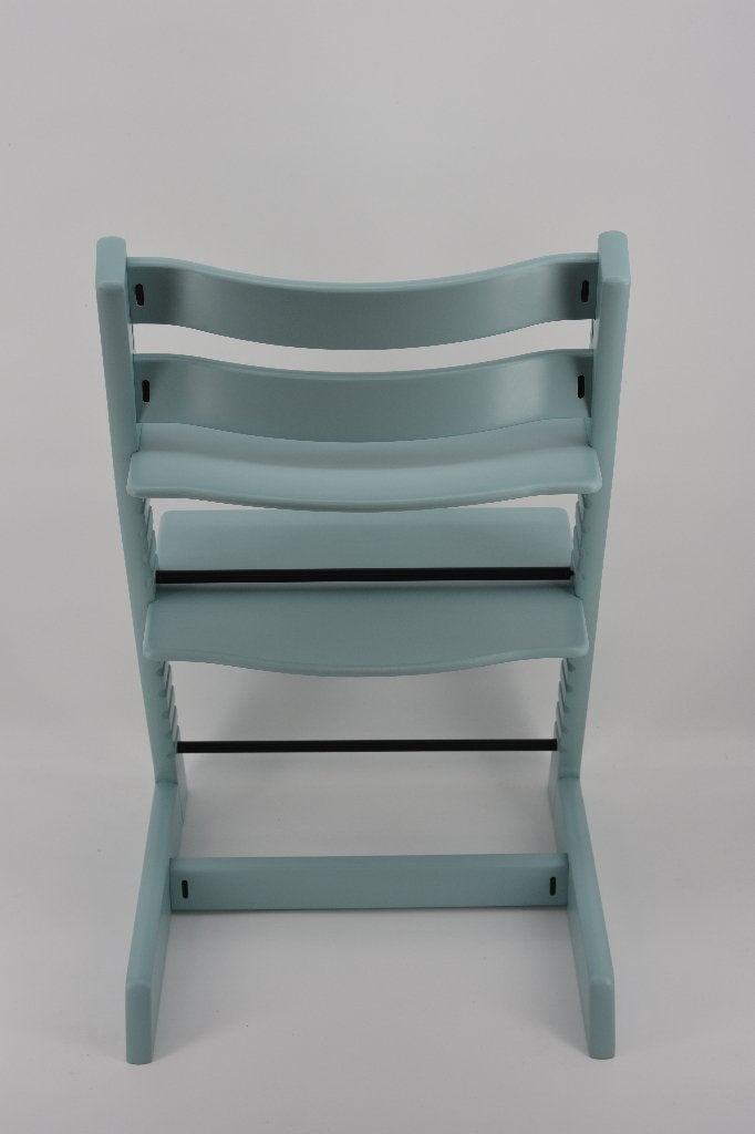 Stokke Tripp Trapp Aqua Blue – Tripp Trapp Refurbished model, Verzenden, Zo goed als nieuw, Meegroeistoel, Aanschuifbaar