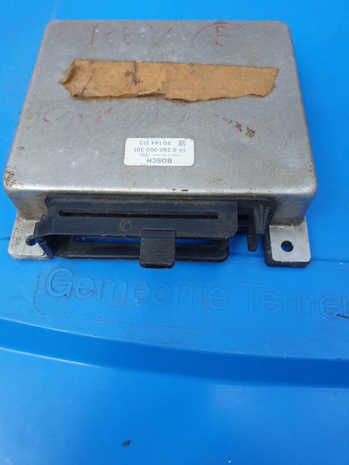 te koop  Opel Manta GTE/GSI computer Bosch 0280000301, Auto-onderdelen, Ophalen of Verzenden, Gebruikt, Opel