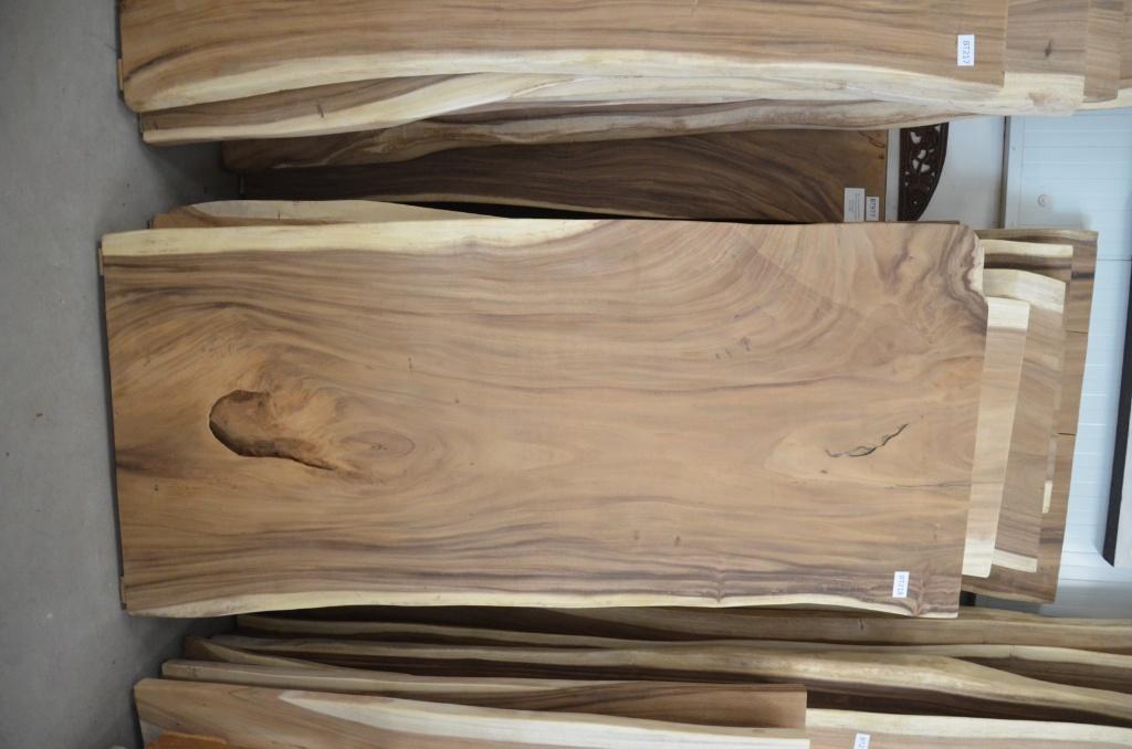 Boomstamtafel 220 cm suar -BT 218 – 2,2 meter boomstamtafel, Verzenden, Nieuw, Hout