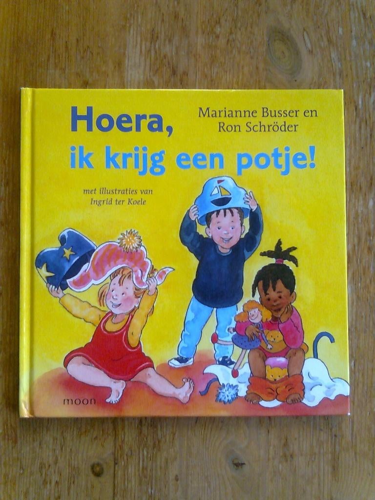 Hoera, ik krijg een potje!, e.a. Hoera boeken van M. Busser, Ophalen of Verzenden, Zo goed als nieuw, 3 tot 4 jaar