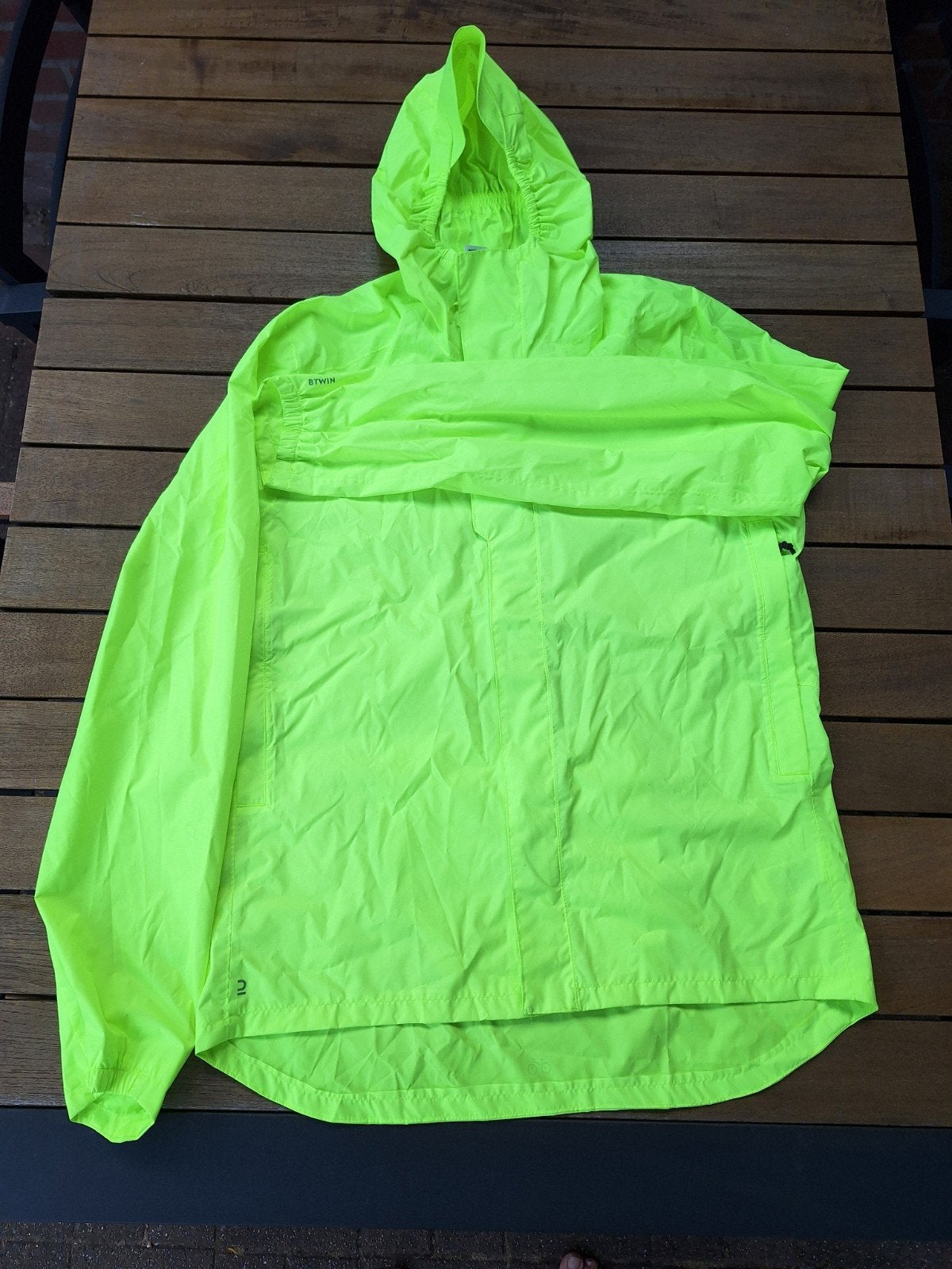 regenjas maat m, Ophalen of Verzenden, Zo goed als nieuw, Regenjas, Heren