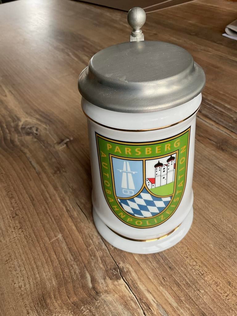 Bierpul Fürstenhofer Autobahnpolizei Parsberg, Verzamelen, Ophalen of Verzenden, Landmacht, Duitsland