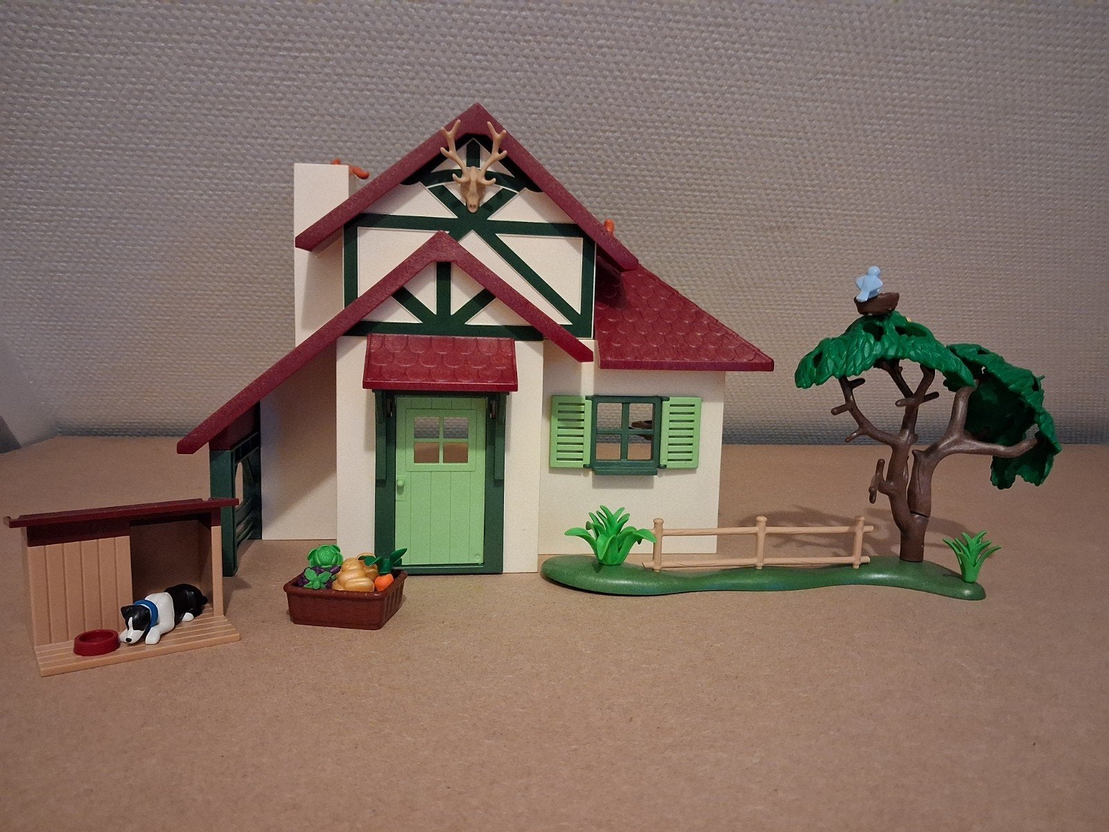 Playmobil boshuis 6811 (variatie), Gebruikt, Gebouw, Complete set, Ophalen of Verzenden