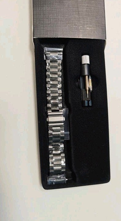 Bandjes en screenprotectors Samsung Galaxy Watch 7 (40mm), Ophalen, Nieuw, Zwart