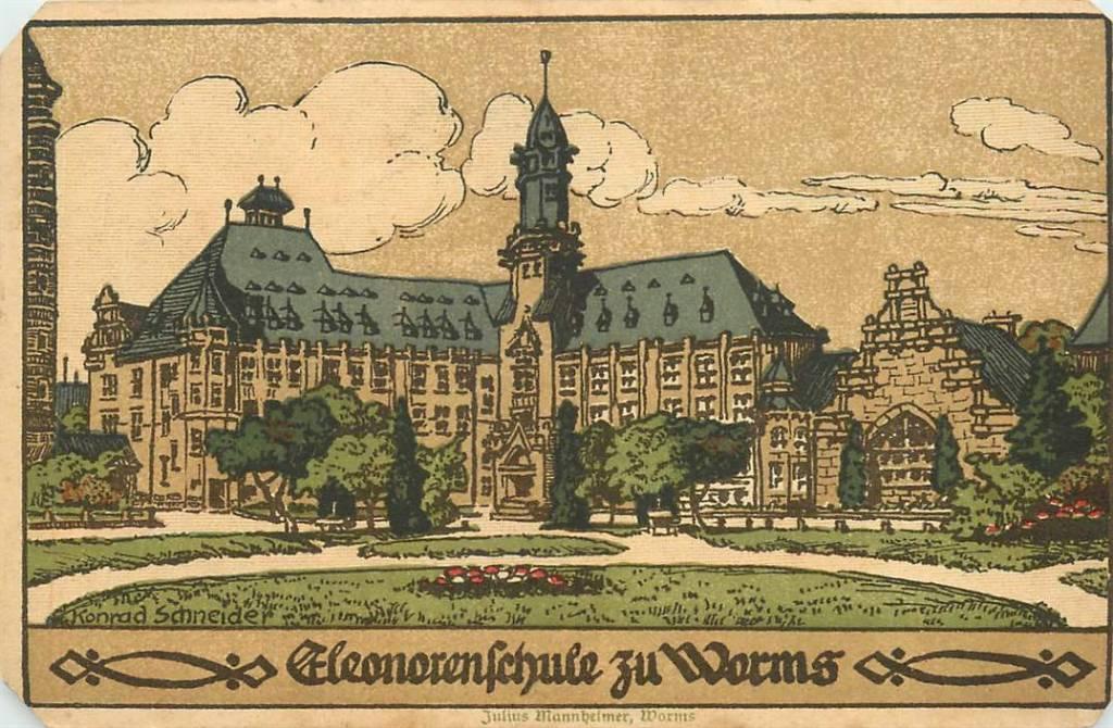 381-383-003 Worms, Verzenden, Voor 1920, Duitsland