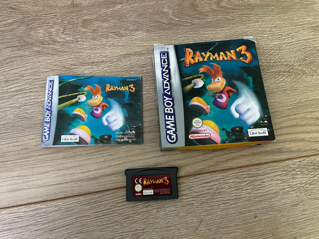 Rayman 3 Game Boy Advance (GBA), Spelcomputers en Games, Games | Nintendo Game Boy, Gebruikt, Platform, 1 speler, Vanaf 7 jaar