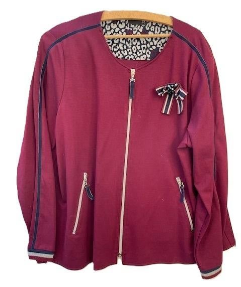 ZGAN Feestelijk jasje Rabe Fashion, wijnrood, maat 46, Rabe, Verzenden, Paars, Maat 46/48 (XL) of groter