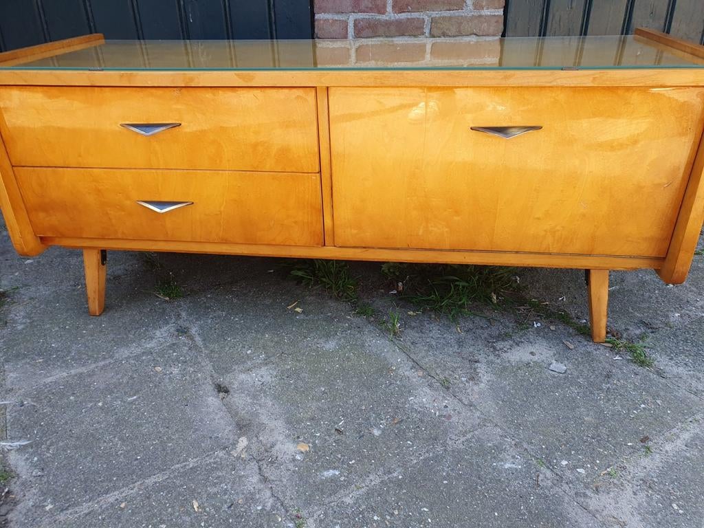 Vintage TV kast., Huis en Inrichting, Ophalen, Gebruikt, 100 tot 150 cm, Sixties
