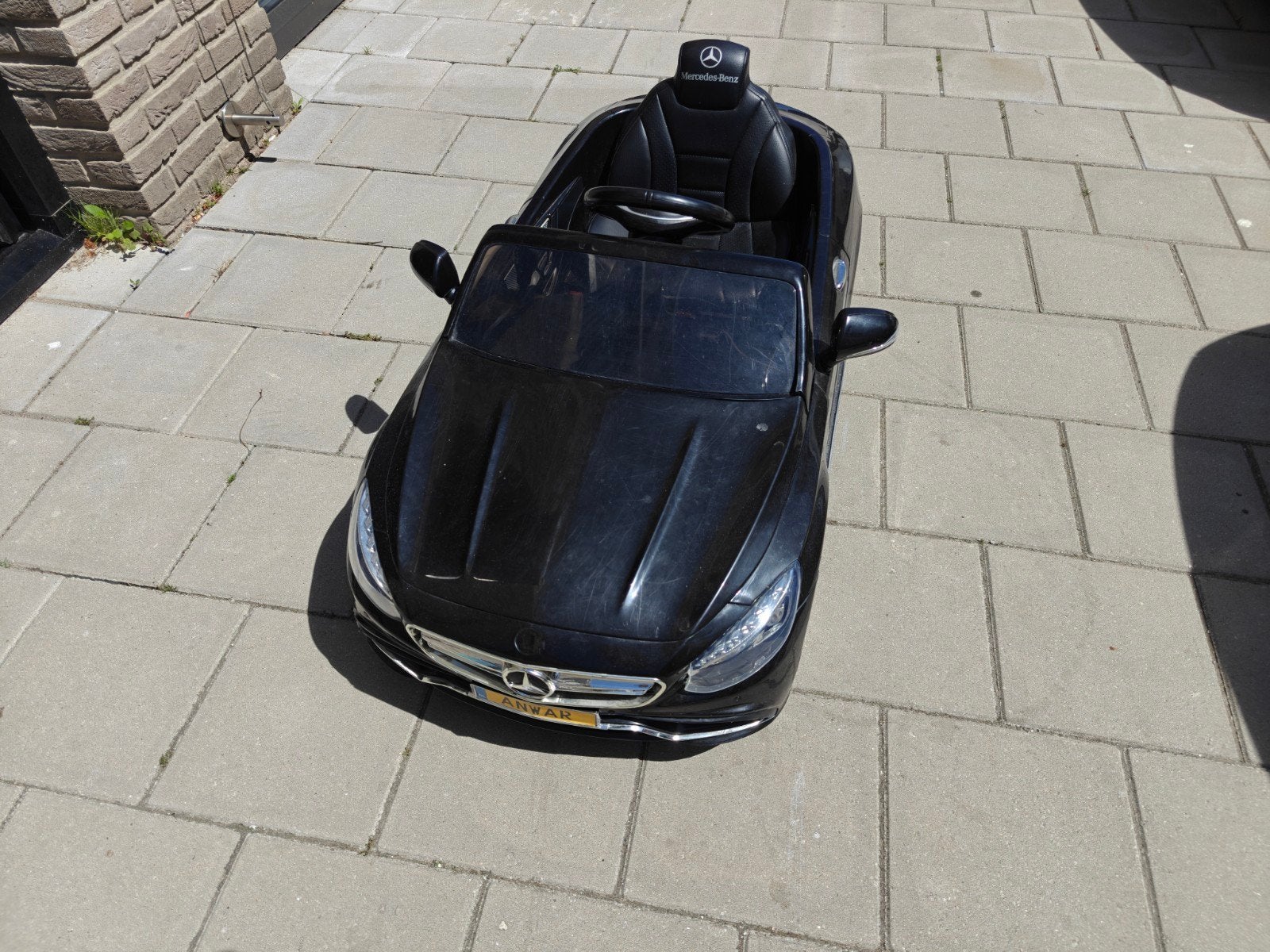 Elektrische kinderauto met afstandsbediening, Kinderen en Baby's, Ophalen, Gebruikt