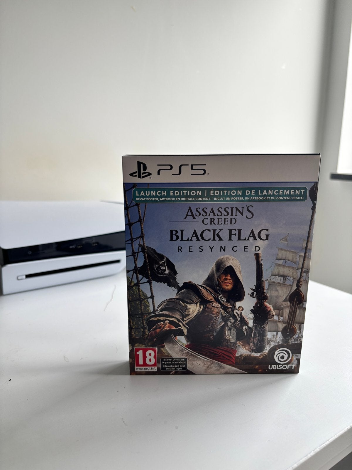 Assassin's Creed Black Flag Resynced: Launch Edition PS5, Avontuur en Actie, Online, Vanaf 18 jaar, 1 speler