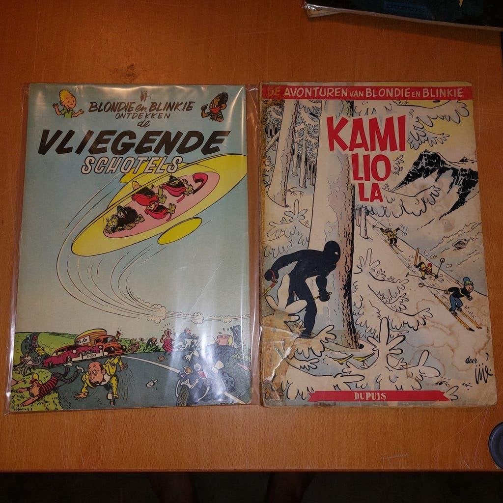 Blondie en Blinkie 2 x oude 1e druk nrs 4 en 6, Boeken, Stripboeken, Meerdere stripboeken, Ophalen of Verzenden, Gelezen