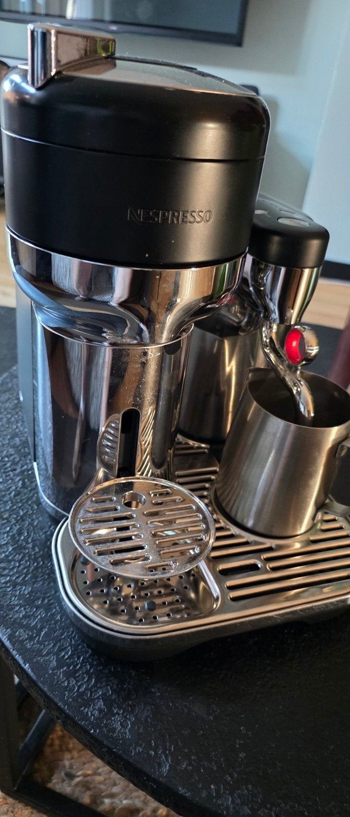 Nespresso Creatista Koffiemachine - Zo goed als nieuw, Witgoed en Apparatuur, Koffiezetapparaten, Koffiepads en cups, Koffiemachine