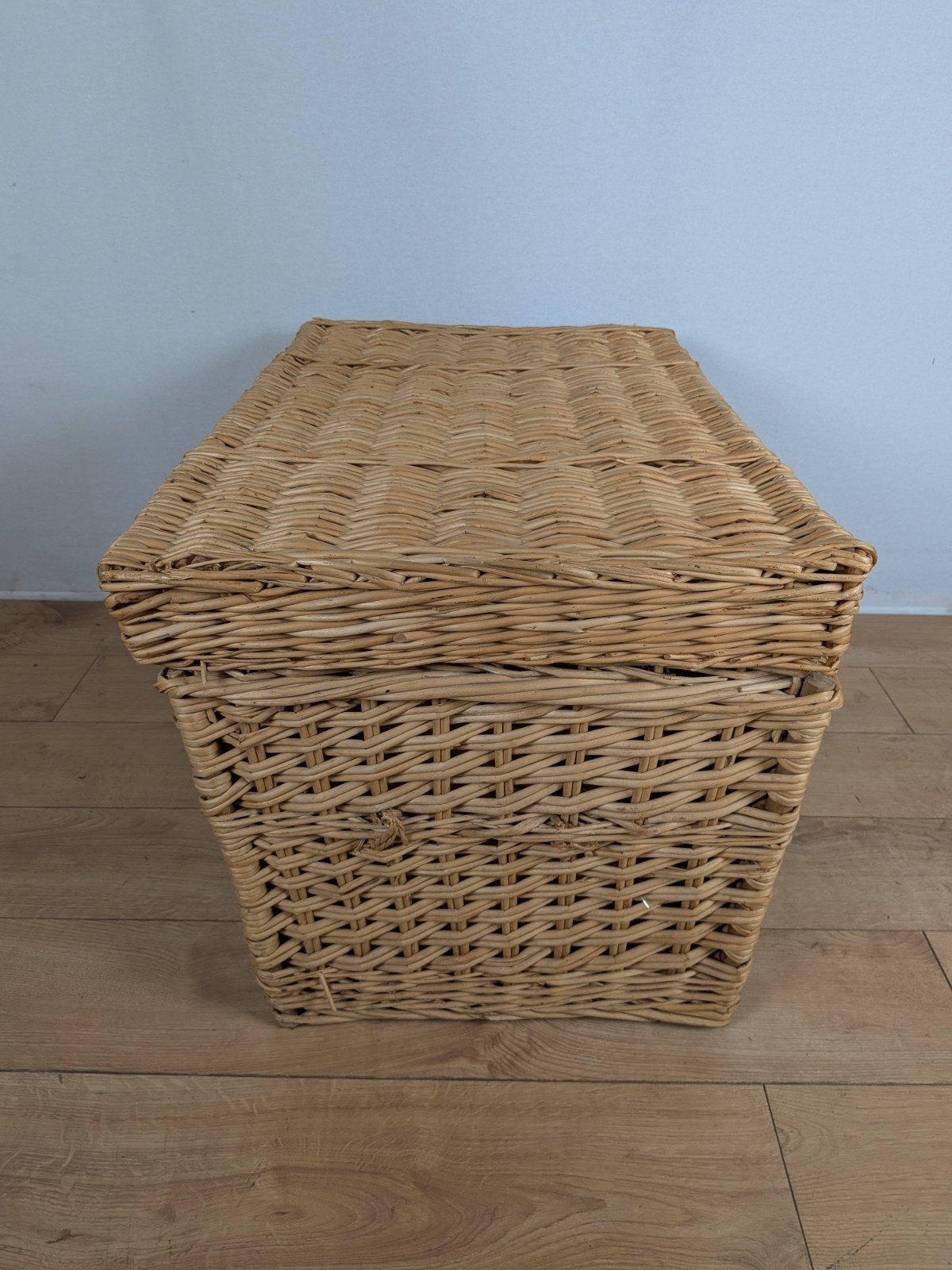 Grote Rieten Dekenkist / Opbergkist – Handgevlochten – 86 cm, Huis en Inrichting, 50 tot 100 cm, Ophalen of Verzenden, Nvt, Nvt