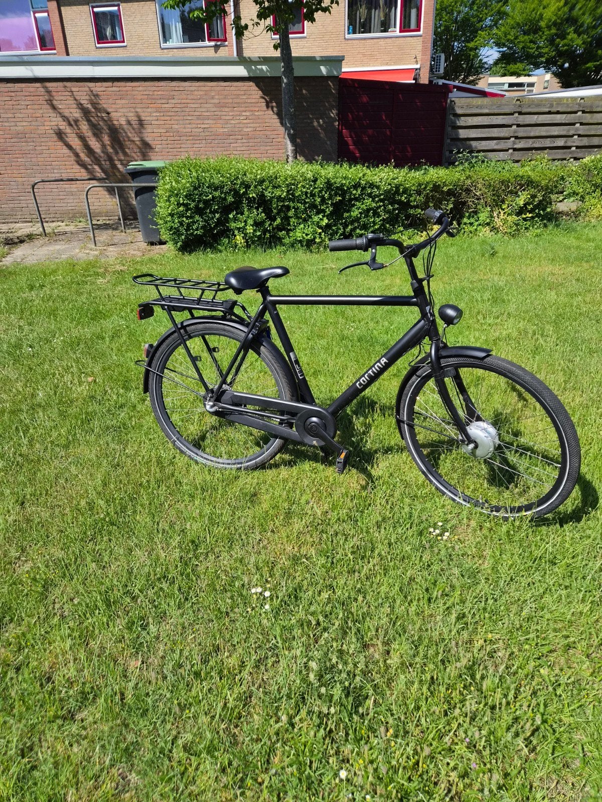 Nette Cortina elektrische herenfiets met zware accu, Fietsen en Brommers, Fietsen | Heren | Herenfietsen, 57 tot 61 cm, Ophalen of Verzenden