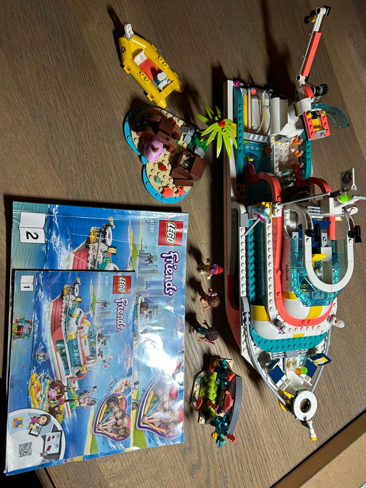 Lego Friends 41381 Reddingsmissie Boot, Lego, Friends, Ophalen of Verzenden, Zo goed als nieuw