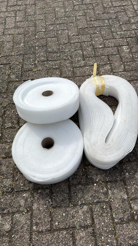 3 rollen randisolatie 10 cm, Ophalen, Nieuw