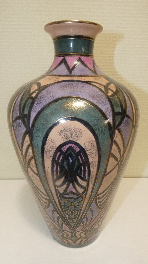 Art Deco-Art Nouveau stijl Vaas - Uniek Design [2085], Ophalen of Verzenden