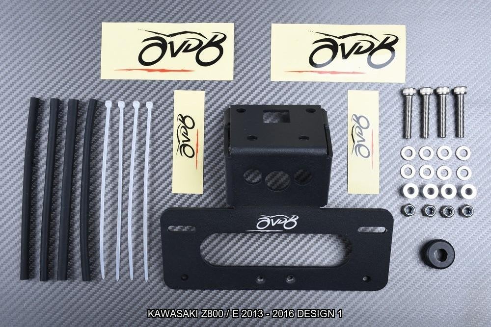 Korte Kentekenplaathouder KAWASAKI Z800 / Z800E 2013 - 2016