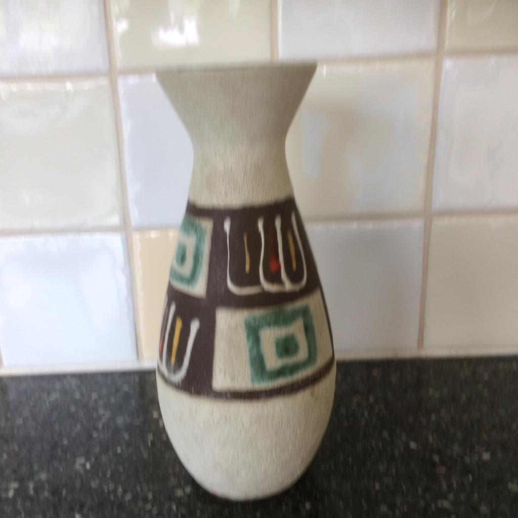 West Germany vaas 20 cm, Antiek en Kunst, Ophalen of Verzenden