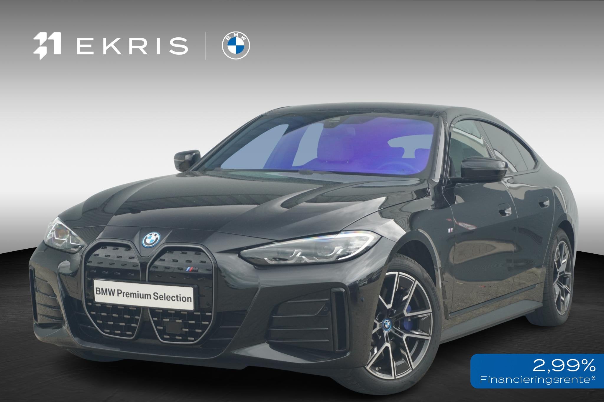 BMW i4 eDrive40 M Sport | HIFI | Cruise control adaptief met, Auto's, Achterwielaandrijving, Met garantie (alle), Origineel Nederlands