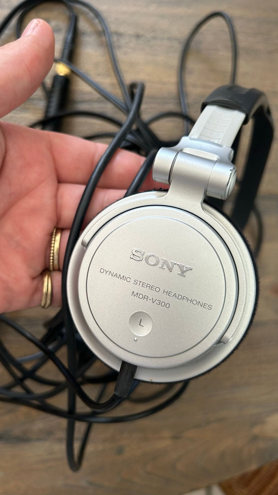 Sony MDR-V300 Over-ear Hoofdtelefoon, Ophalen, Gebruikt, Zilver, Sony