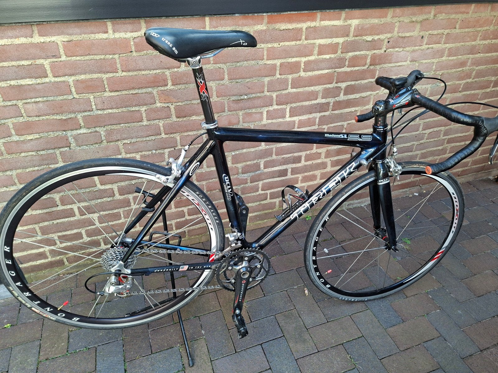 Trek Madone SL 5.9 Racefiets - Carbon Frame, 28 inch, Carbon, Velgrem, Zo goed als nieuw