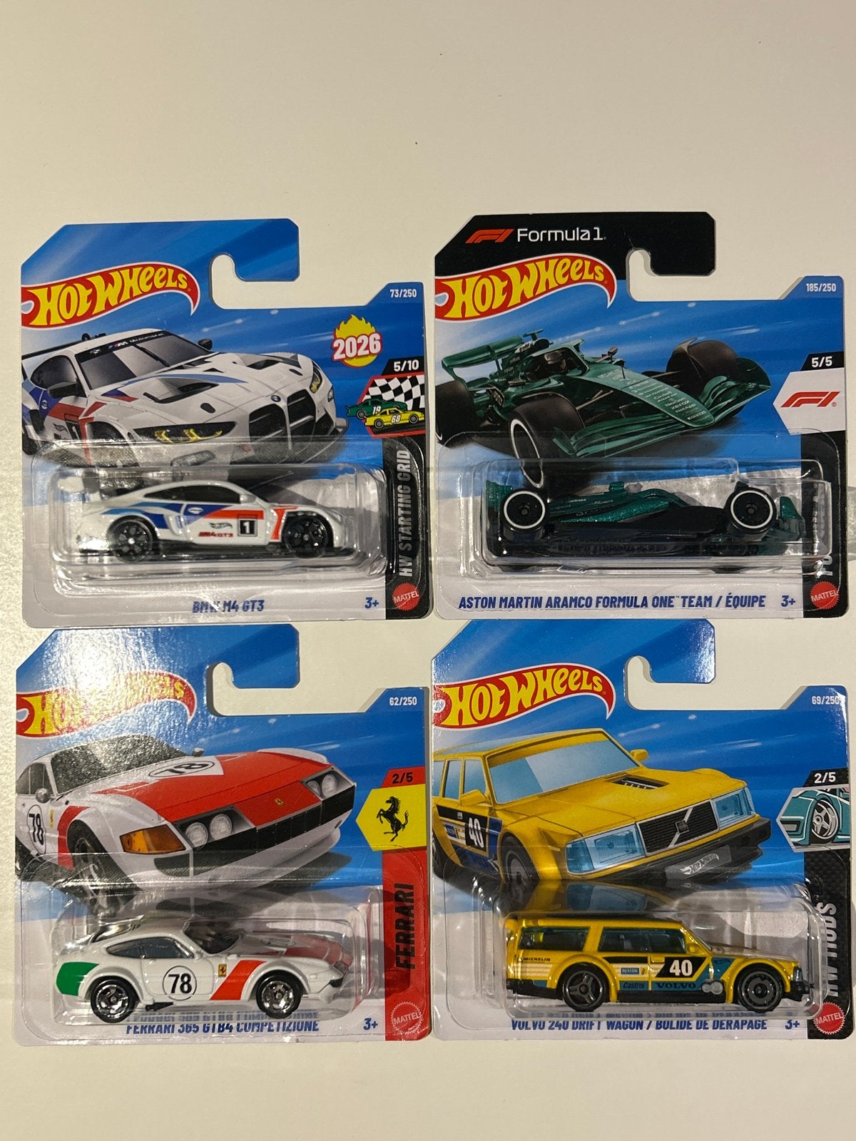 Hot Wheels Collectie: BMW, Aston Martin, Ferrari, Volvo, Ophalen of Verzenden, Nieuw