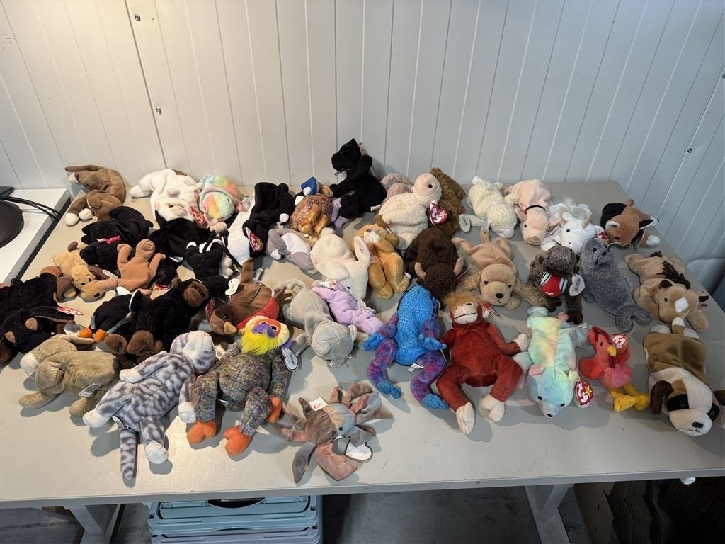 47 knuffels Ty Beanie Babies Collection bundel, Ophalen of Verzenden, Zo goed als nieuw, Overige typen