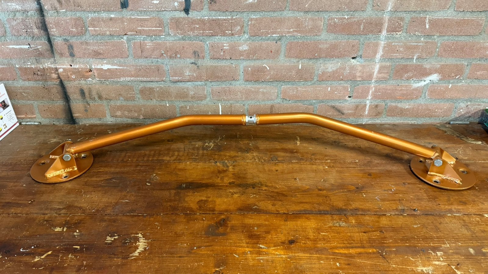 BMW E30 Aluminium Veerpootbrug – Bronskleurig, Ophalen of Verzenden, Gebruikt