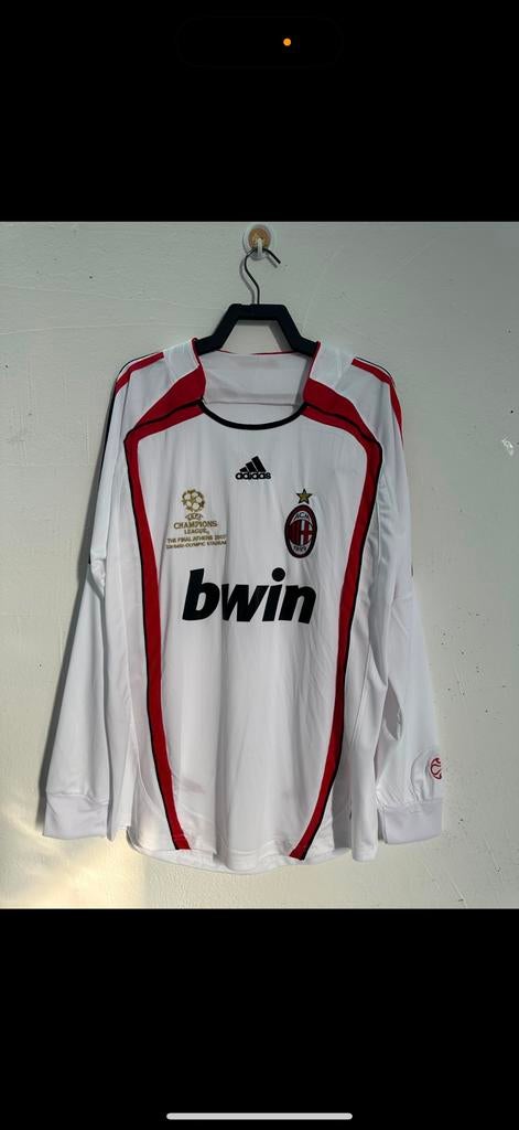 Ac milan shirt lange mouw Kaka 22, Sport en Fitness, Voetbal, Ophalen of Verzenden, Zo goed als nieuw, Shirt