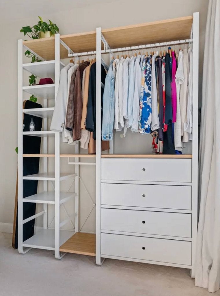 IKEA ELVARLI (44x55x216 cm), Huis en Inrichting, Ophalen, Met plank(en), Minder dan 50 cm, Gebruikt